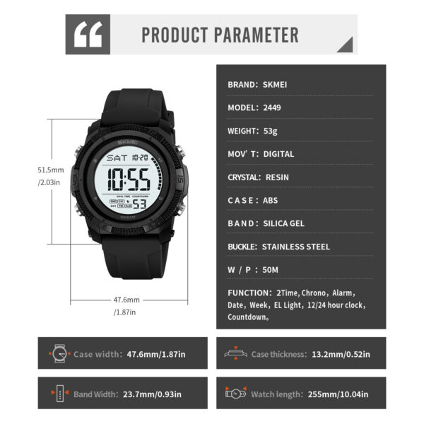SKMEI Watch 2449 - Image 11