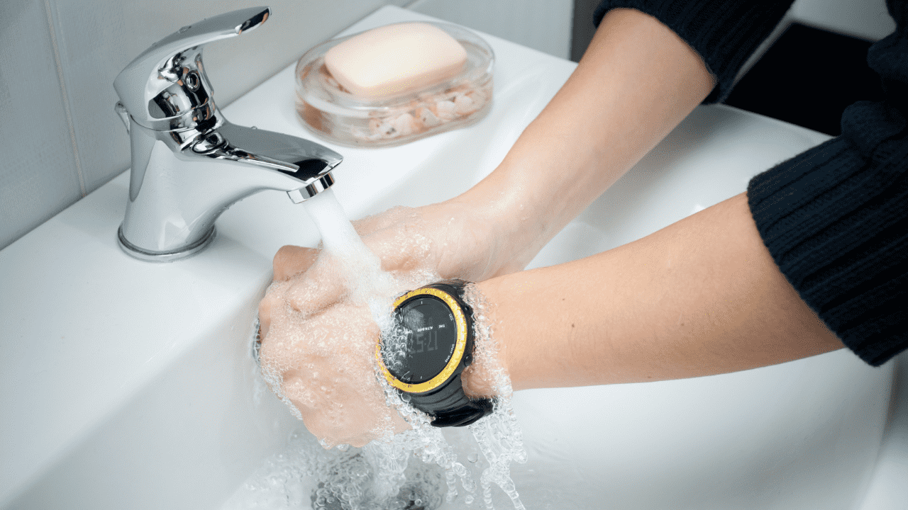 50m waterproof digital watch