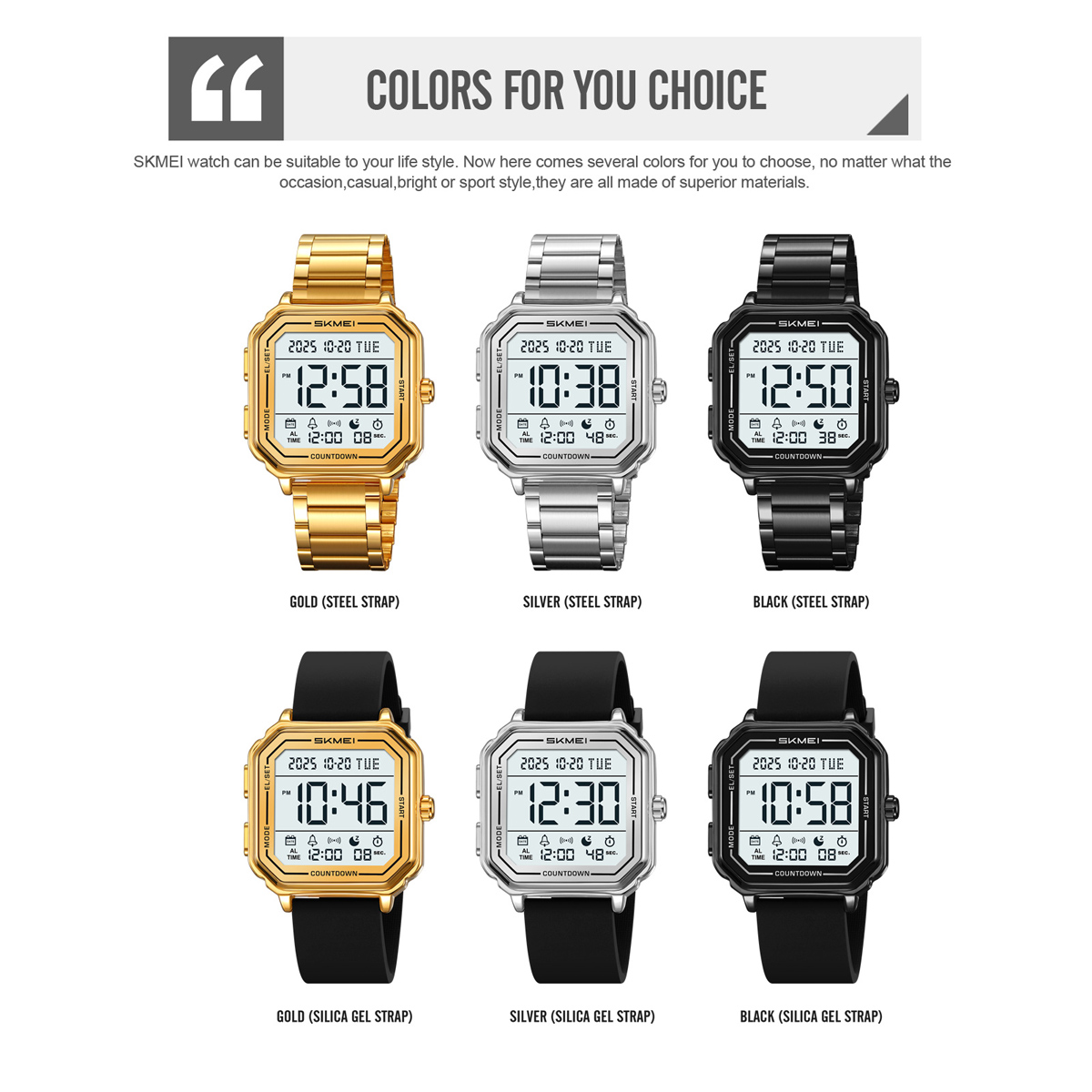 ultra slim square watch