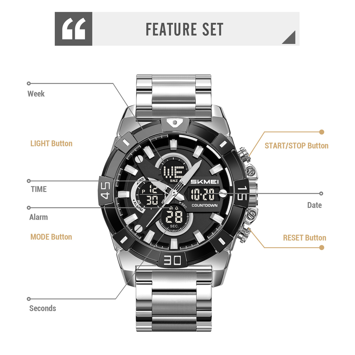 christmas dress mens watch