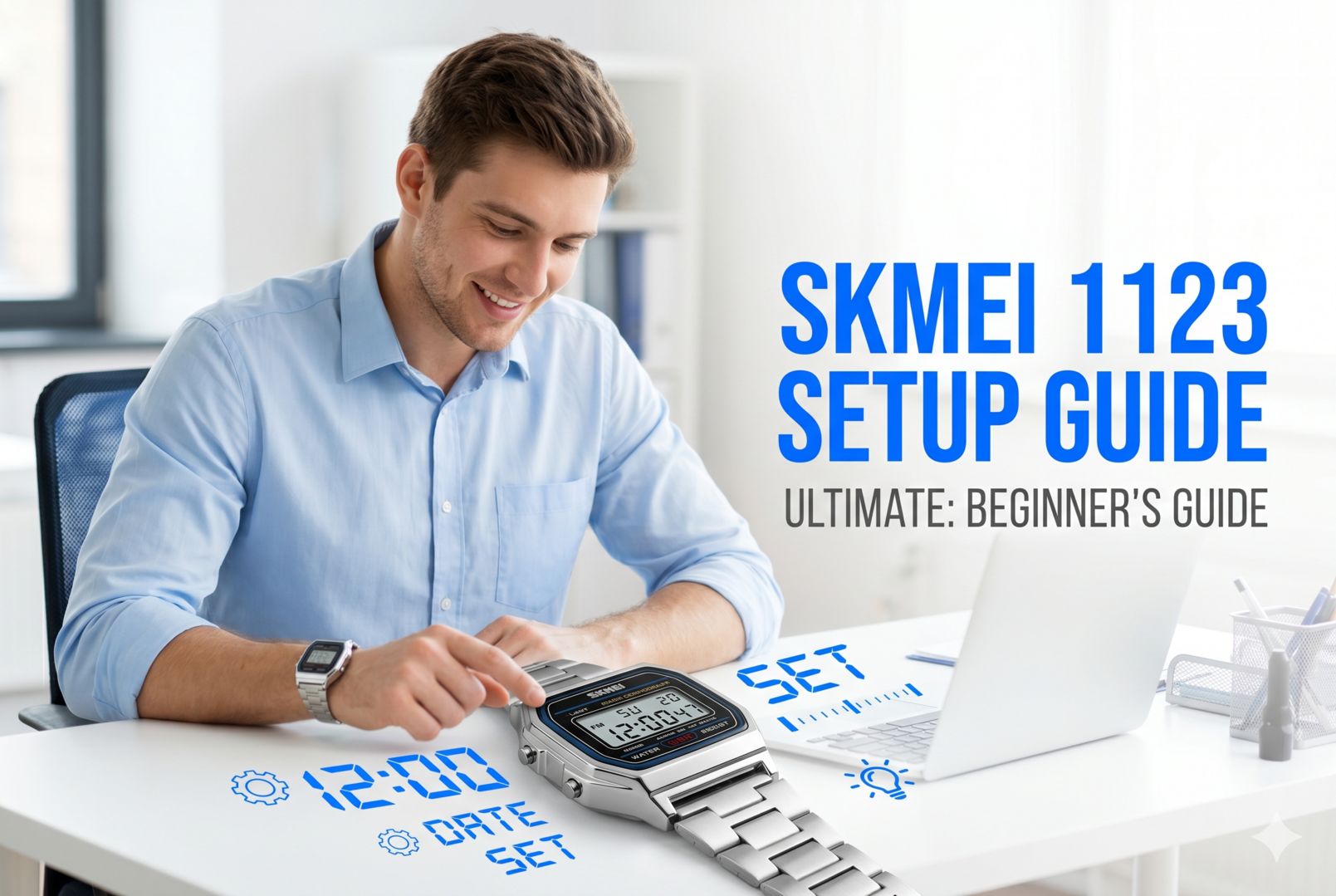 skmei 1123 setup