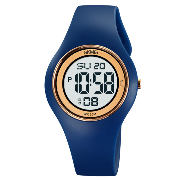 SKMEI 2026 Ultra Slim Digital Watch Lightweight TPU Band 3ATM Water