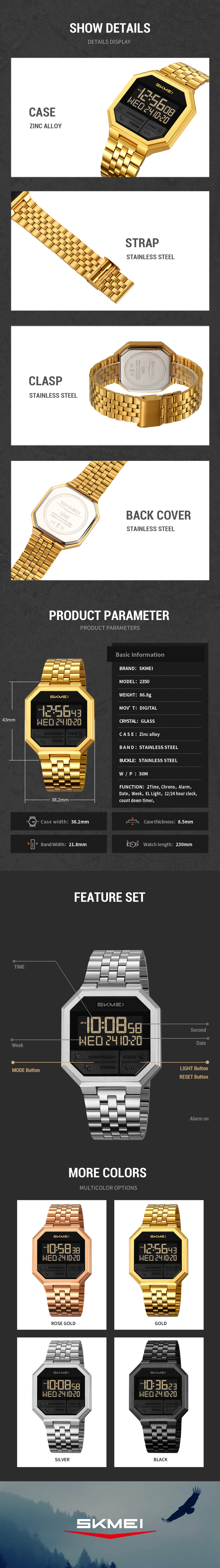 skmei 2350 watches 4