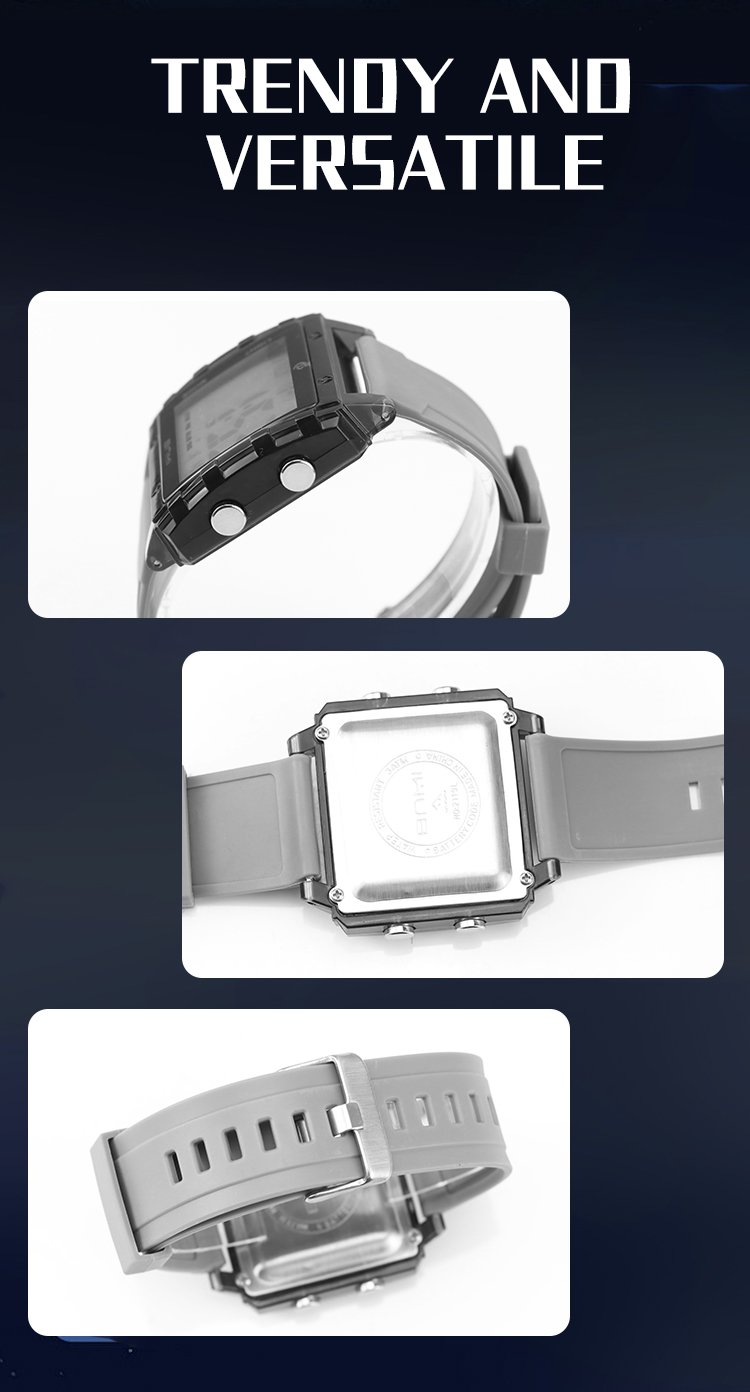 bnmi rectangular alarm wrist watch 2