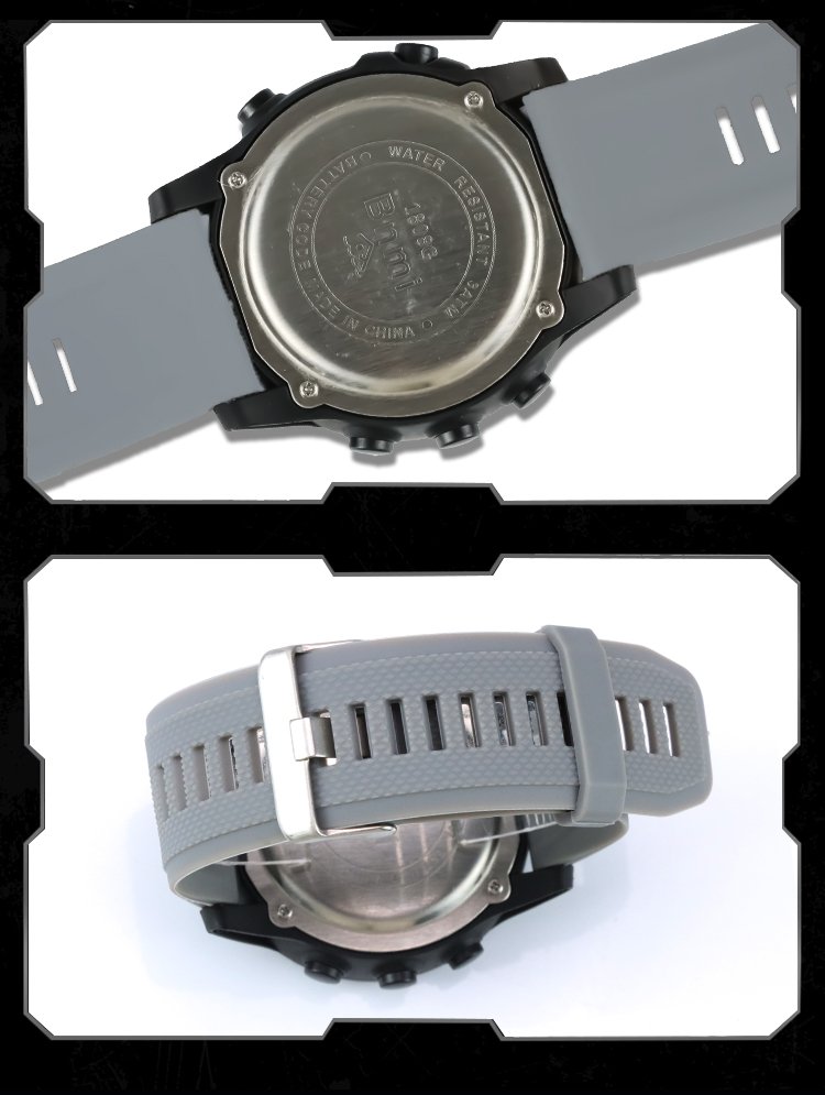 BNMI 1808G Round Face Digital Watch with Large Display 6 bnmi round face digital watch 6