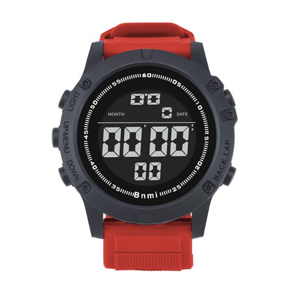 BNMI 1808G Round Face Digital Watch with Large Display